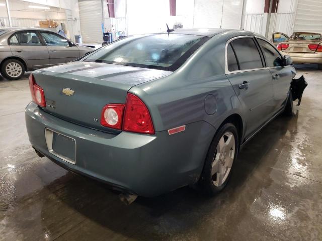 1G1ZJ577294195215 - 2009 CHEVROLET MALIBU 2LT GREEN photo 4