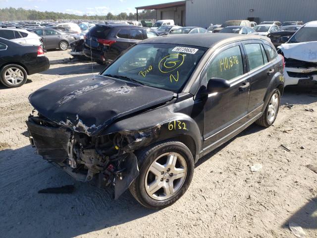 1B3HB48B27D262987 - 2007 DODGE CALIBER SX BLACK photo 2