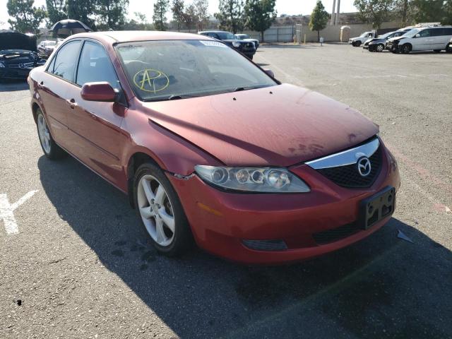 1YVFP80C255M31393 - 2005 MAZDA 6 I RED photo 1