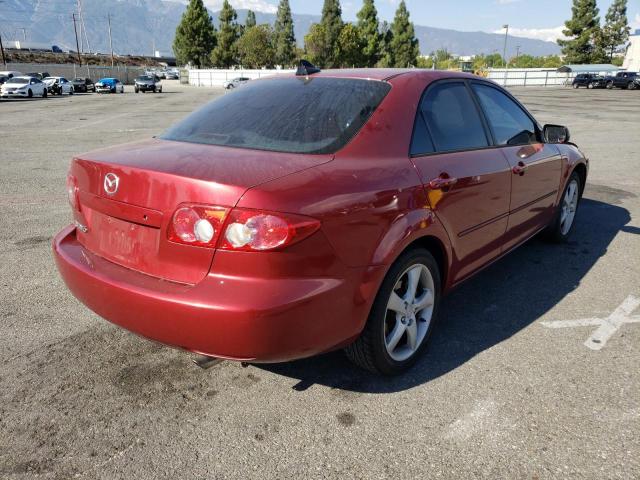 1YVFP80C255M31393 - 2005 MAZDA 6 I RED photo 4