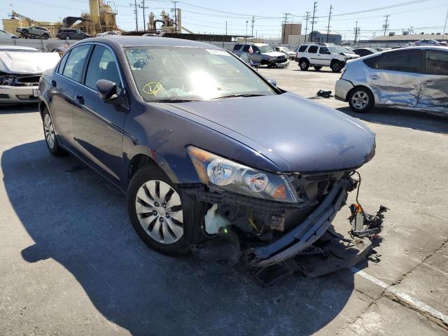 1HGCP263X9A081491 - 2009 HONDA ACCORD LX BLUE photo 1