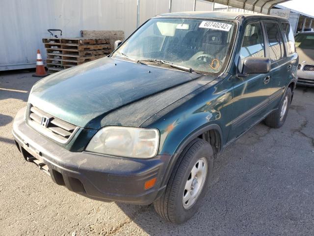 JHLRD1842XC006368 - 1999 HONDA CR-V LX GREEN photo 2