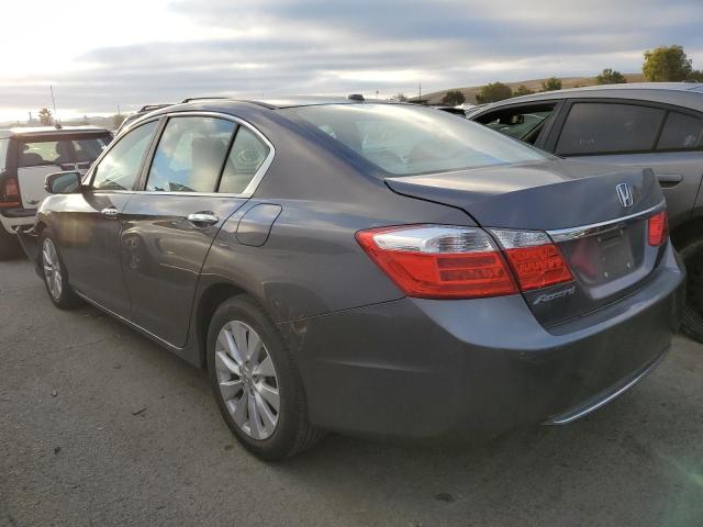 1HGCR2F81DA229526 - 2013 HONDA ACCORD EXL GRAY photo 3