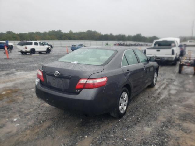 4T1BE46K39U827793 - 2009 TOYOTA CAMRY BASE GRAY photo 4