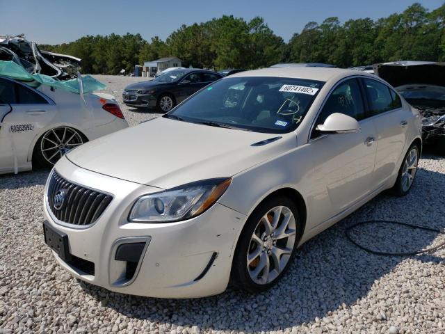 2G4GV5GV4D9214365 - 2013 BUICK REGAL GS Кремовый фото 2