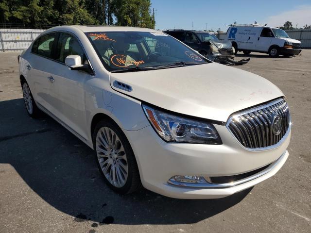 1G4GF5G3XEF112489 - 2014 BUICK LACROSSE T WHITE photo 1