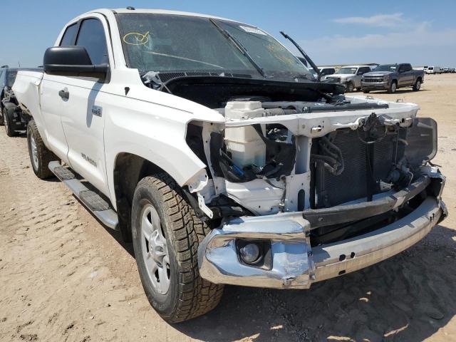 5TFRY5F11EX154874 - 2014 TOYOTA TUNDRA DOU WHITE photo 1