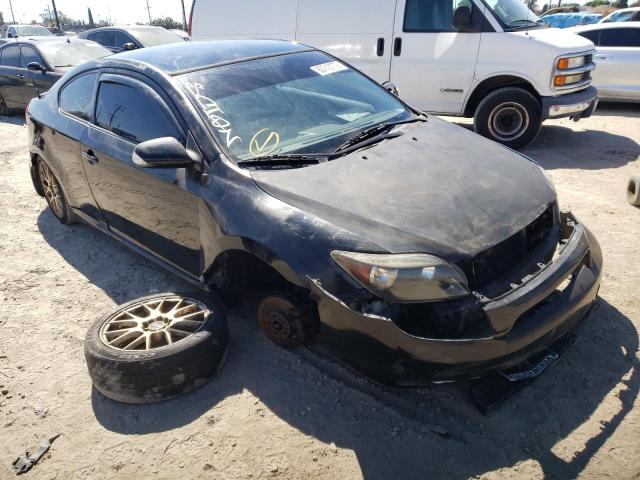 JTKDE167280244332 - 2008 TOYOTA SCION TC შავი ფოტო 1