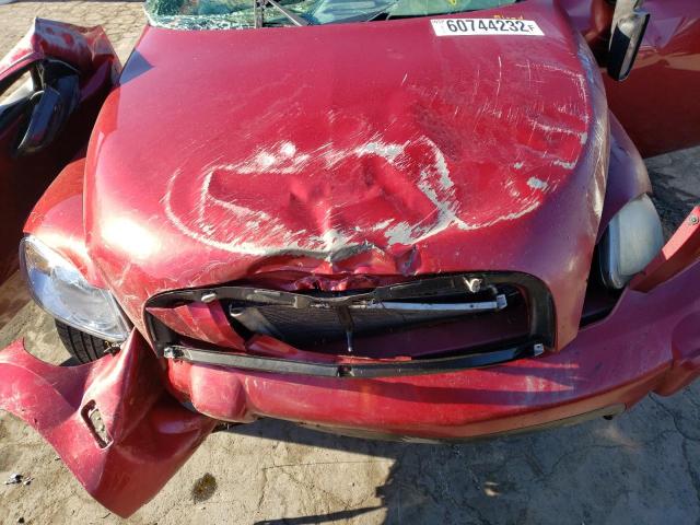 3GNBAADBXAS589017 - 2010 CHEVROLET HHR LS MAROON photo 7