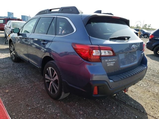 4S4BSANC4J3335947 - 2018 SUBARU OUTBACK BLUE photo 3