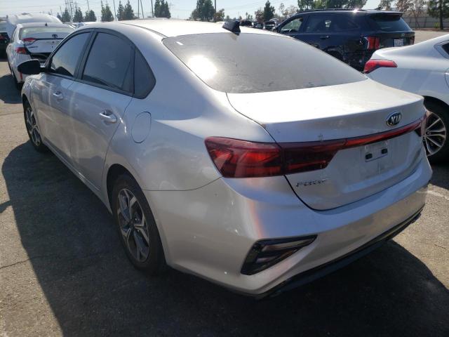 3KPF24ADXKE065798 - 2019 KIA FORTE FE SILVER photo 3