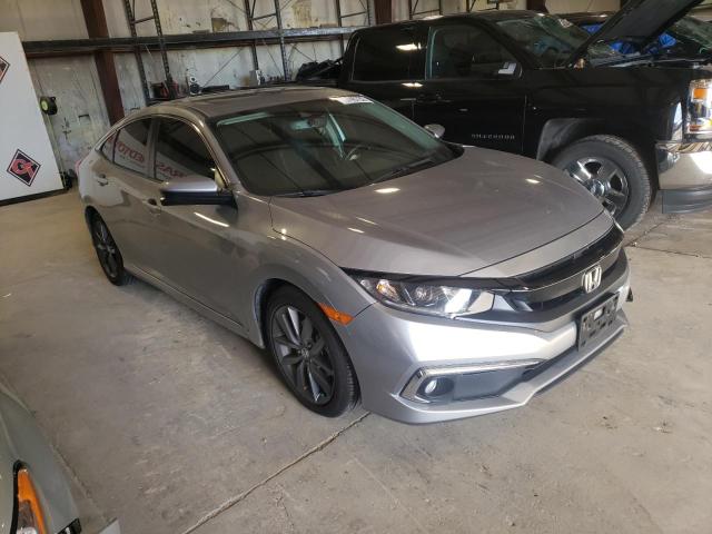 19XFC1F78ME008470 - 2021 HONDA CIVIC EXL Srebrny zdjęcie 1