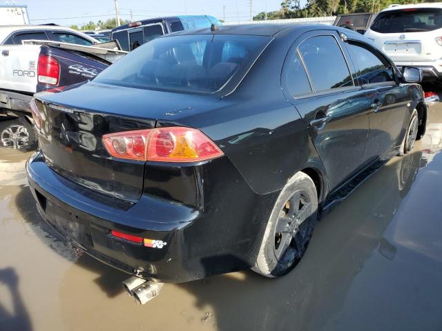 JA3AU26U68U004362 - 2008 MITSUBISHI LANCER ES BLACK photo 4