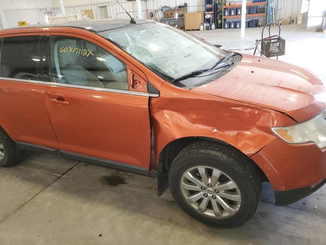 2FMDK49C18BA38147 - 2008 FORD EDGE LIMIT ORANGE photo 9