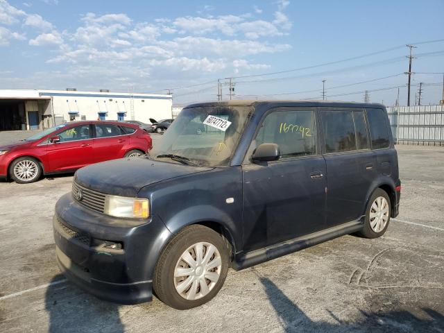 JTLKT324850182009 - 2005 TOYOTA SCION XB ლურჯი ფოტო 2