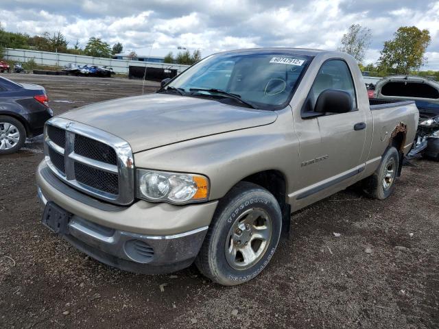 1D7HA16K25J567185 - 2005 DODGE RAM 1500 S BEIGE photo 2