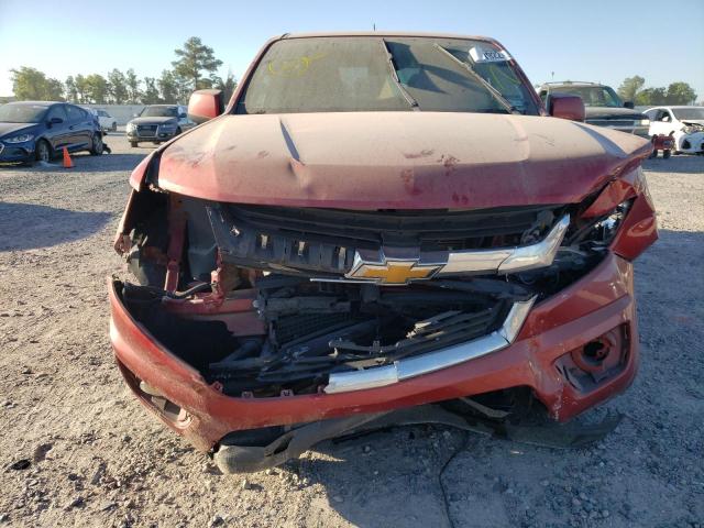 1GCGSCE34G1160688 - 2016 CHEVROLET COLORADO L RED photo 9