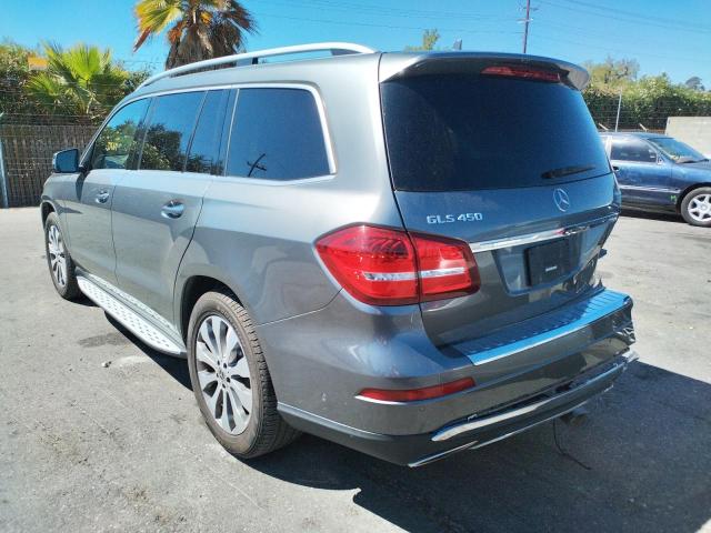 4JGDF6EE8KB238589 - 2019 MERCEDES-BENZ GLS 450 4M GRAY photo 3