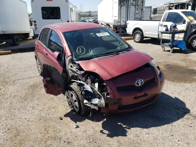 JTDKT903995251937 - 2009 TOYOTA YARIS RED photo 1