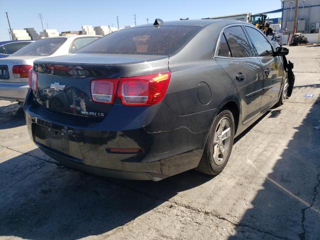 1G11B5SLXEF271745 - 2014 CHEVROLET MALIBU LS GRAY photo 4