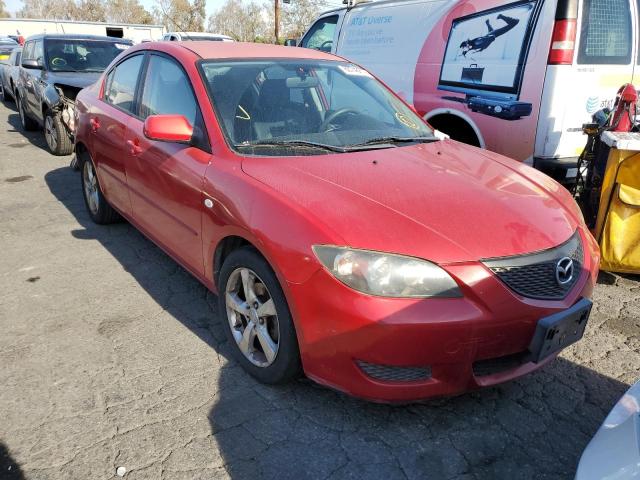 JM1BK12F551225879 - 2005 MAZDA 3 I RED photo 1