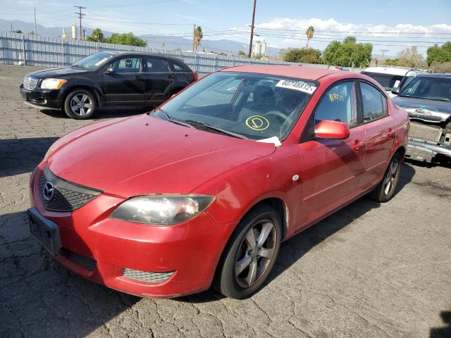 JM1BK12F551225879 - 2005 MAZDA 3 I RED photo 2