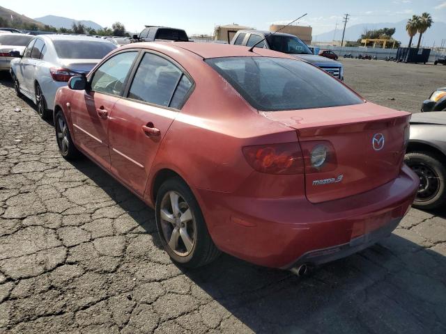 JM1BK12F551225879 - 2005 MAZDA 3 I RED photo 3