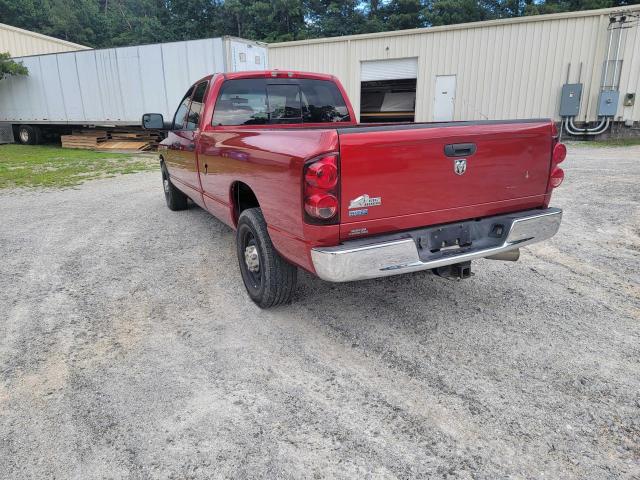 3D7KR28A88G167226 - 2008 DODGE RAM 2500 S BURGUNDY photo 3