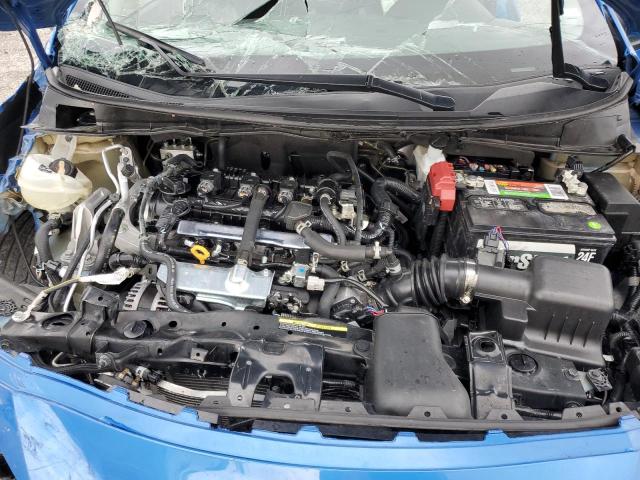 3N1CN8EV8ML891362 - 2021 NISSAN VERSA SV BLUE photo 7