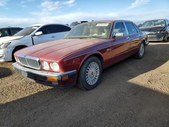 SAJMX1349RC692404 - 1994 JAGUAR XJ12 MAROON photo 2