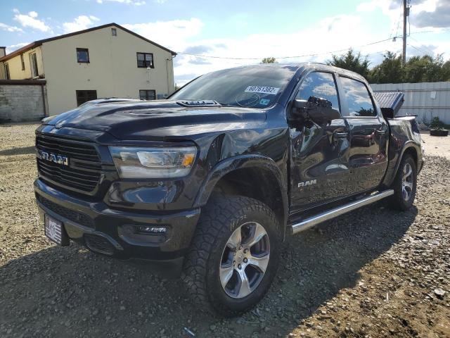 1C6SRFJT5MN793256 - 2021 RAM 1500 LARAM BLACK photo 2