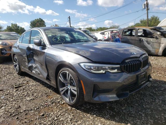 3MW5R7J02L8B44594 - 2020 BMW 330XI GRAY photo 1