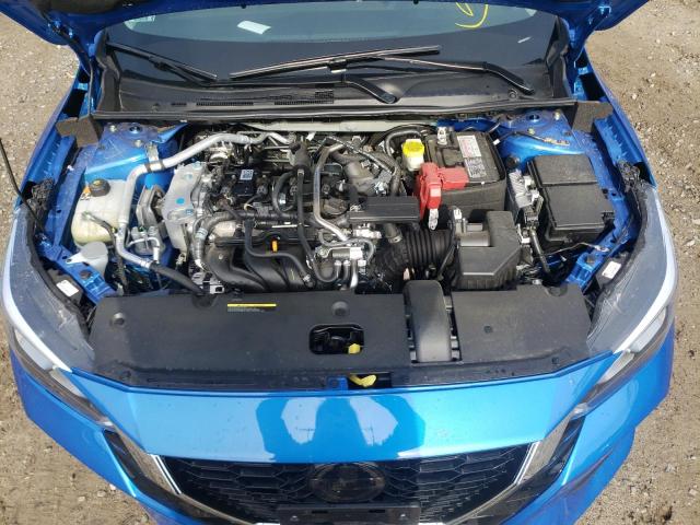 3N1AB8CV8NY261008 - 2022 NISSAN SENTRA SV BLUE photo 7