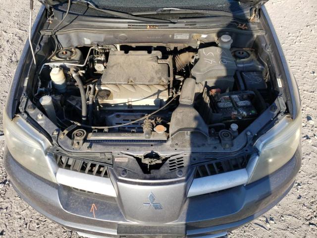 JA4LX41F06U023907 - 2006 MITSUBISHI OUTLANDER GRAY photo 7