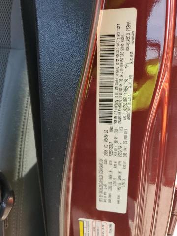 1J4GA59187L147884 - 2007 JEEP WRANGLER S MAROON photo 10