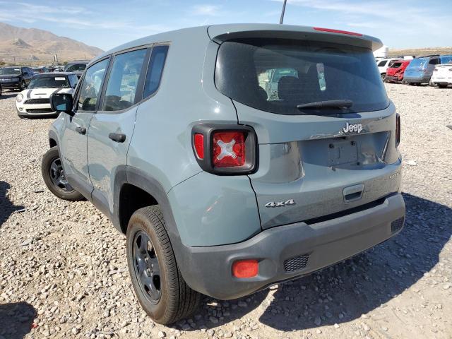 ZACCJBAH2JPH32037 - 2018 JEEP RENEGADE S GRAY photo 3