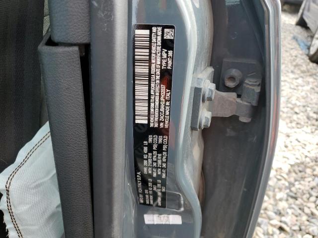 ZACCJBAH2JPH32037 - 2018 JEEP RENEGADE S GRAY photo 8