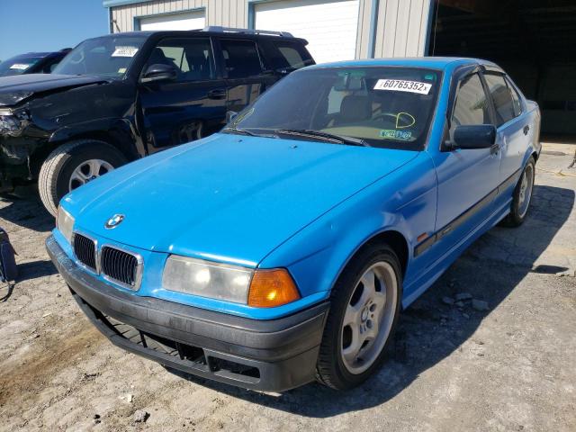 WBACD4325WAV62384 - 1998 BMW 328 I AUTO BLUE photo 2