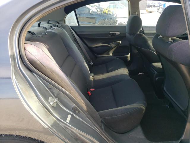 2HGFA16649H311319 - 2009 HONDA CIVIC LX-S Сұр фото 6