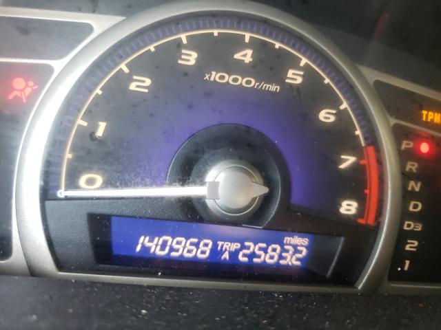 2HGFA16649H311319 - 2009 HONDA CIVIC LX-S Сұр фото 8