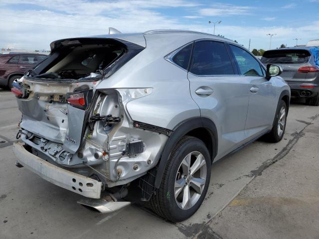 JTJBARBZ2H2123172 - 2017 LEXUS NX 200T BA SILVER photo 4