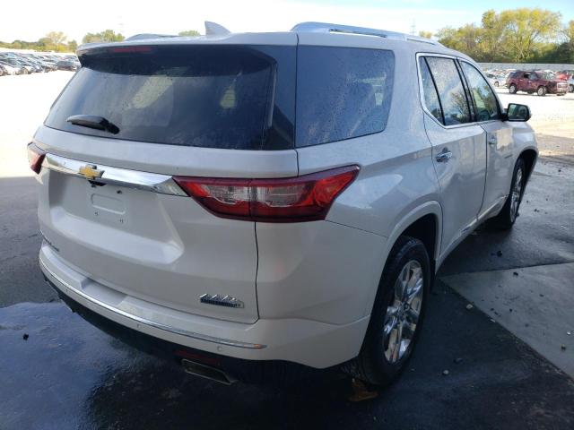 1GNEVKKW8JJ182876 - 2018 CHEVROLET TRAVERSE H WHITE photo 4