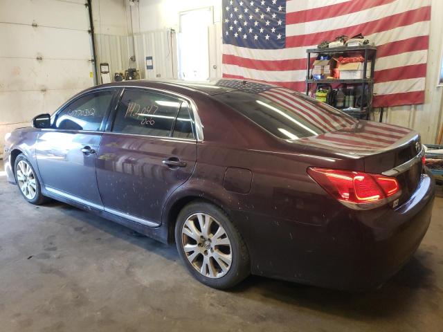 4T1BK3DB5CU449084 - 2012 TOYOTA AVALON BAS BURGUNDY photo 3