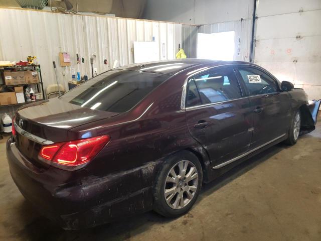 4T1BK3DB5CU449084 - 2012 TOYOTA AVALON BAS 勃艮第红 照片 4