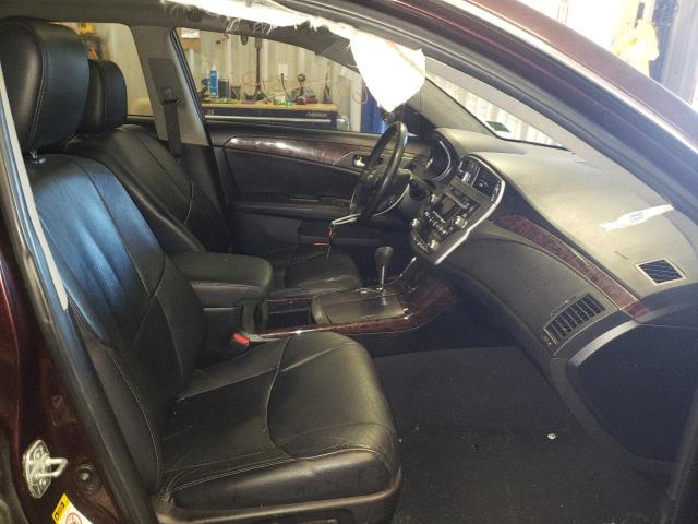 4T1BK3DB5CU449084 - 2012 TOYOTA AVALON BAS 勃艮第红 照片 5
