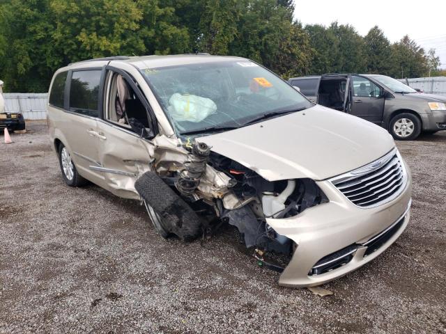 2C4RC1BG4ER383906 - 2014 CHRYSLER TOWN & COU BEIGE photo 1