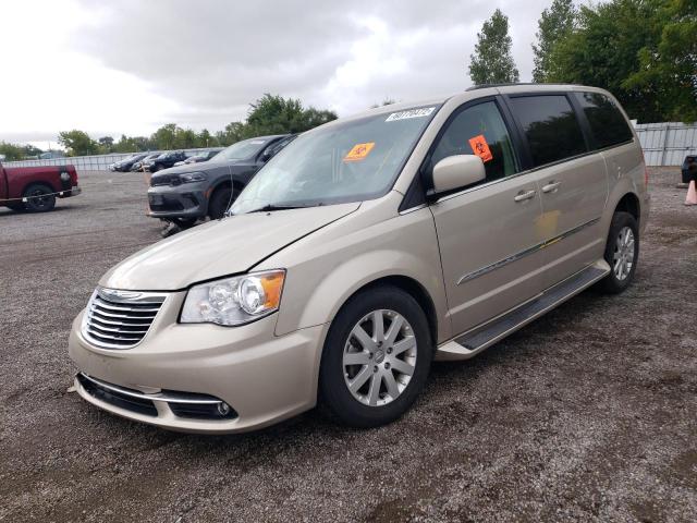 2C4RC1BG4ER383906 - 2014 CHRYSLER TOWN & COU BEIGE photo 2