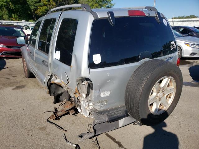 1J4GL48K64W259396 - 2004 JEEP LIBERTY SP SILVER photo 3