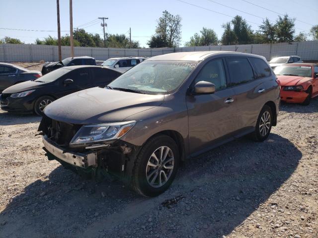 5N1AR2MN2EC675698 - 2014 NISSAN PATHFINDER BROWN photo 2