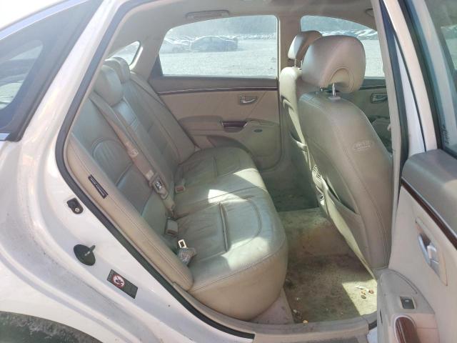 KMHFC46F56A067664 - 2006 HYUNDAI AZERA SE WHITE photo 6